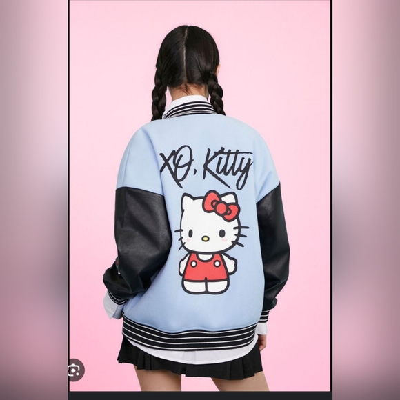 XO Hello Kitty varsity jacket - Picture 4 of 4